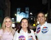 Renato Filho e Fátima Canuto mobilizam Pilar em grande carreata da campanha