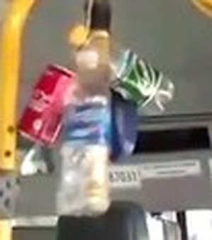 Ônibus troca campainha por 'chocalho' no Rio de Janeiro