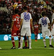No Estádio Rei Pelé, CRB é goleado pelo Avaí-SC por 4x0
