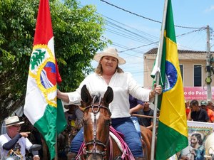 Prefeita Eronita Sposito marca presença pelo segundo ano consecutivo na Cavalgada de São José