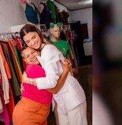 Marina Candia celebra conquista de empreendedora beneficiada pelo Banco da Mulher