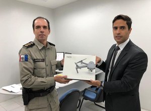 ?Juizado de União dos Palmares entrega drone ao 2º Batalhão da PM