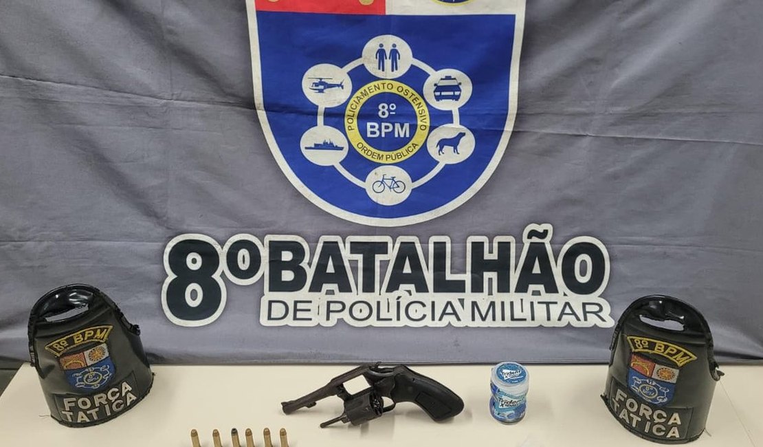 Suspeito de tráfico e adulteração de arma ligado ao Comando Vermelho é preso em Rio Largo
