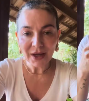 Mãe de Lucas Lucco revela volta da alopecia