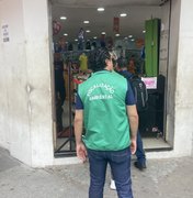Prefeitura notifica comércios com som acima do permitido no Centro de Maceió