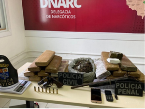Dois homens são presos por tráfico de drogas em Maribondo