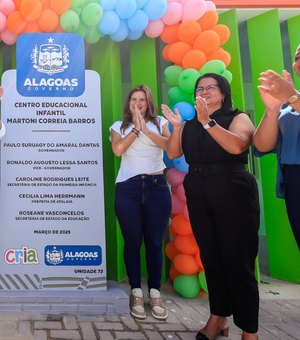 Governador Paulo Dantas entrega em Atalaia a 73ª creche Cria