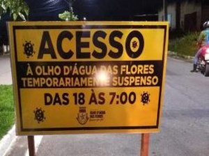 [Vídeo] Cidade do Sertão tem entradas fechadas durante período noturno 