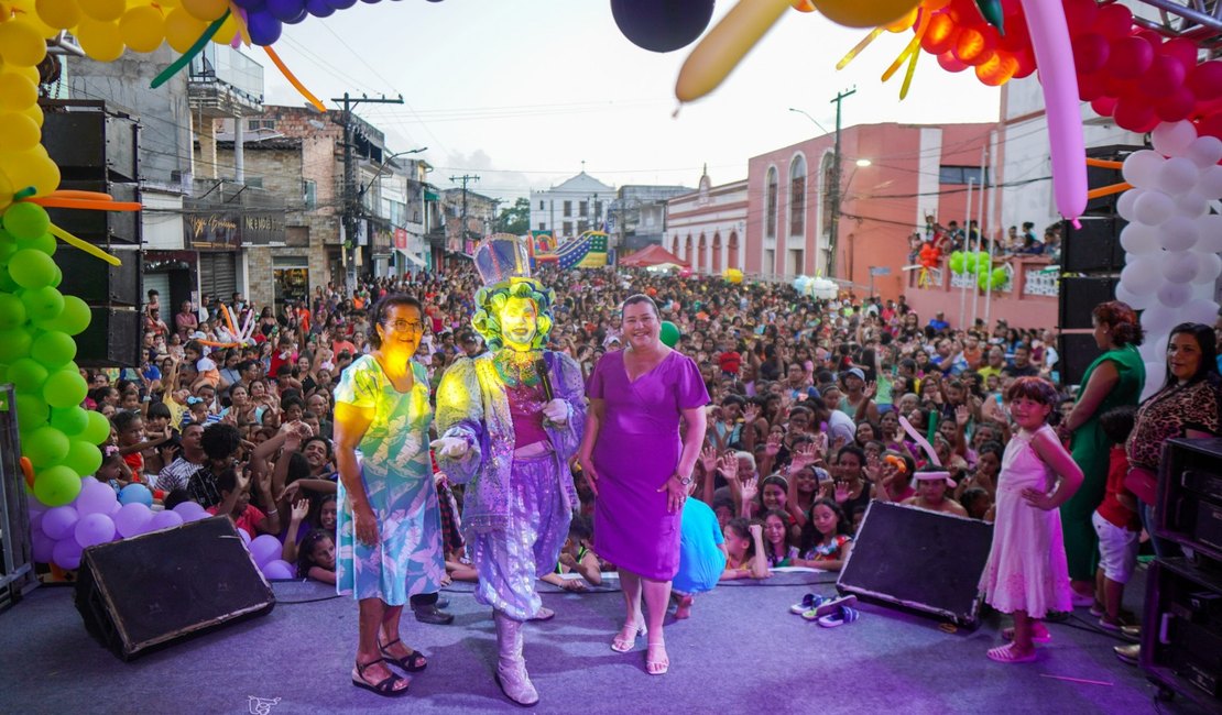 Prefeitura de Porto Calvo encerra Semana da Criança em grande estilo