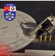 Homem é preso com arma de fogo na cidade de Matriz de Camaragibe
