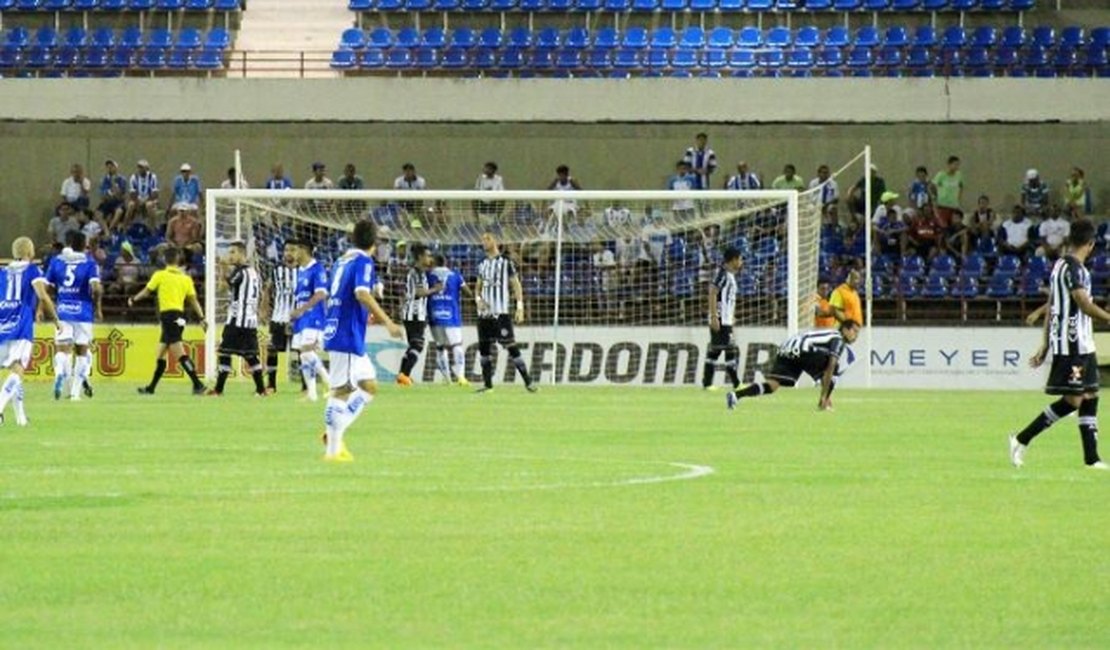 CSA só participa da Copa do Brasil se ASA, CRB ou Coruripe desistir