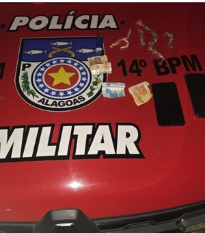 Dupla é presa com drogas e veículo adulterado no município de Jundiá