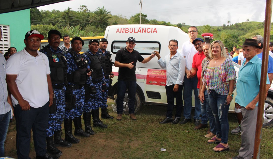 Prefeitura de Porto Calvo disponibiliza ambulância para Maciape e Conceição