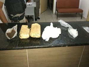 Serviço de Inteligência da PM e 5ª Companhia apreendem drogas em Marechal