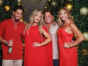 Postura de Leonardo com Virginia em festa chama atenção da web