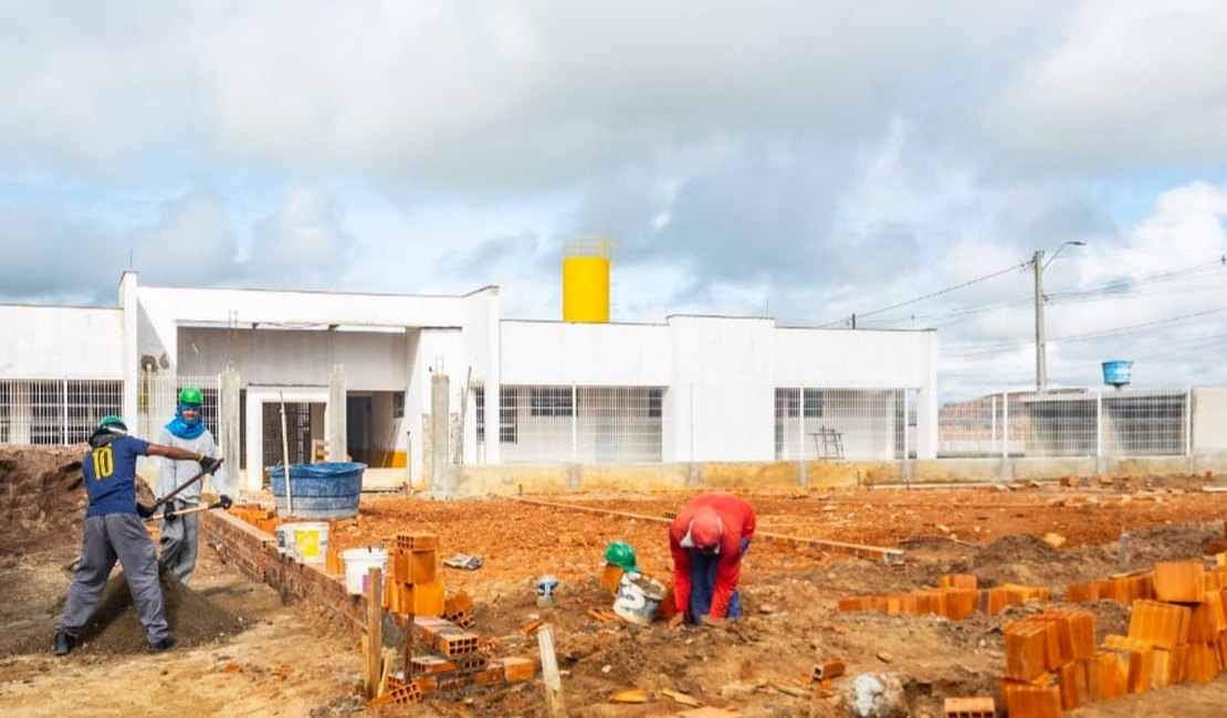 Obras de creche no bairro João Paulo II estão quase concluídas