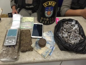 Dupla é presa por tráfico de drogas no B. Bentes