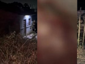 [Vídeo] Suspeito de assasassinato em Arapiraca tetou se livrar da arma na frente da PM
