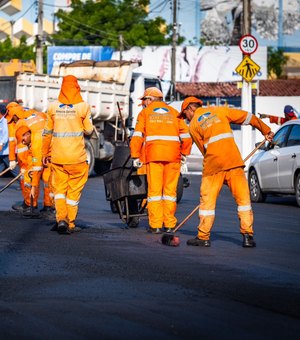 Prefeitura intensifica requalificação de principais corredores de transporte de Maceió