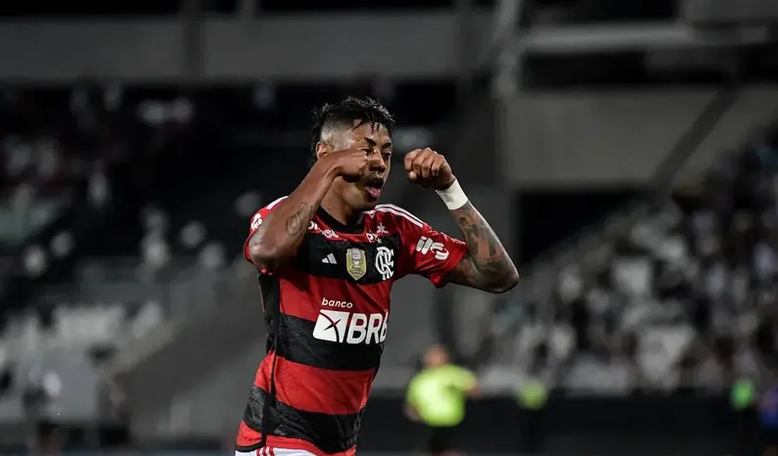 Bruno Henrique denuncia agressão de jogador do Botafogo: ‘Tomei um soco pelas costas’