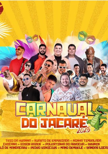 Prefeitura de Matriz de Camaragibe divulga programação do Carnaval do Jacaré