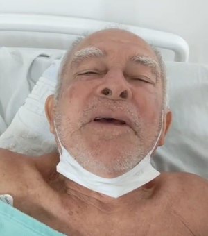 Idoso atropelado por moto em Maragogi manda recado: 'fiz operação, já estou me curando'