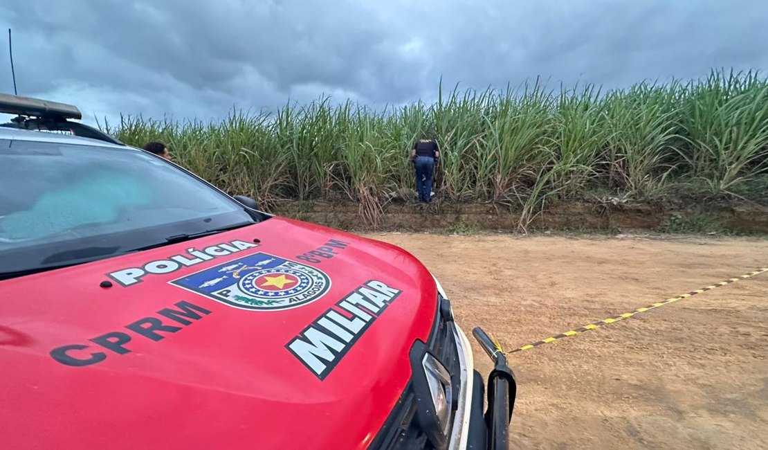 Corpo de homem é encontrado parcialmente carbonizado em canavial de Rio Largo