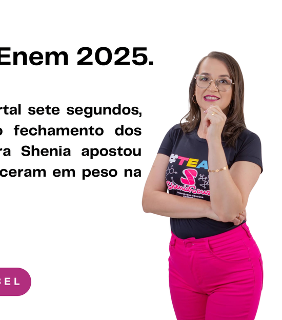Prova de Química do Enem surpreende pela previsibilidade — e professora Shenia acerta temas antes da abertura dos portões.