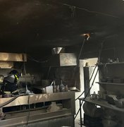 Fritadeira superaquecida provoca princípio de incêndio em restaurante no litoral sul de AL