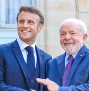 Lula e Macron conversam sobre acordo entre Mercosul e União Europeia