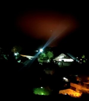 [Vídeo] Clarão no céu intriga moradores de Porto Calvo