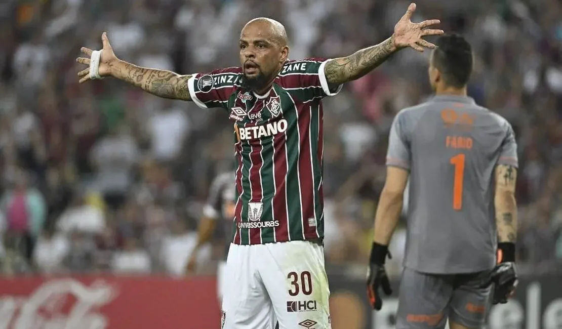 Felipe Melo reclama de pênalti não marcado para o Fluminense e manda recado para CBF: ‘Foi roubado’