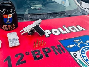 PM apreende drogas e armas de fogo na capital e no interior