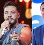 Wesley Safadão chama JHC de ‘futuro governador’ durante show em Maceió