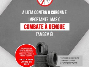 Semarh inicia campanha de recolhimento de pneus a partir de segunda-feira (1º)