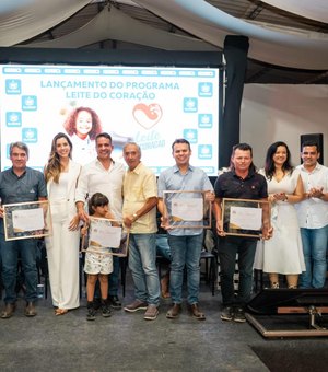 Paulo Dantas lança novo formato do Programa Leite do Coração e entrega furgões ao PAA