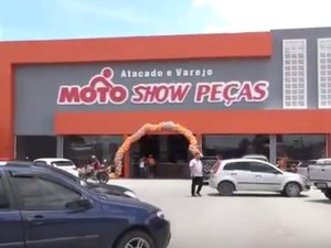 [Vídeo] Inauguração Moto Show Peças, o maior centro de distribuição de Alagoas