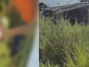Homem morre após carro bater em outro veículo e capotar na BR-316, em Maribondo