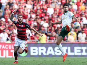 No terceiro jogo em 12 dias, Flamengo e Palmeiras empatam pelo Brasileirão