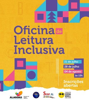 Biblioteca Graciliano Ramos realiza Oficina sobre Leitura Inclusiva