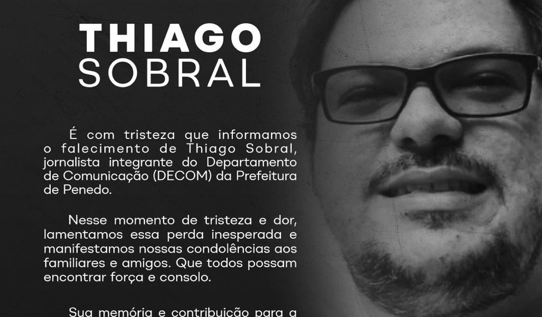 Jornalista morre em acidente no município de Piaçabuçu