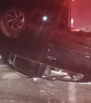 Motorista morre após perder ocontrole da direção e capotar veículo em Estrela de Alagoas