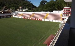 Estádio Antônio Guimarães Almeida, na cidade de Tombos (MG)