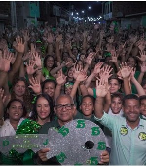 Déo e Jal fazem comício histórico no Boqueirão