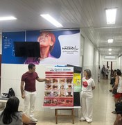 Pam Salgadinho promove palestras sobre prevenção ao câncer de boca