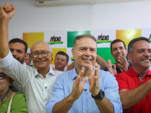 MDB apresenta “chapa de peso” ao Senado, diz Renan Filho sobre pré-candidatura de Dr. Wanderley
