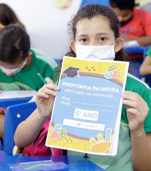 Governo divulga resultado de escolas com melhores notas na Provinha Palmeira