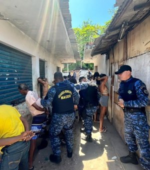 Guarda Municipal realiza operação de combate ao tráfico na Feira do Rato