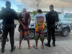 Quatro envolvidos em assalto a joalheria são presos pela Guarda Civil em Teotônio Vilela