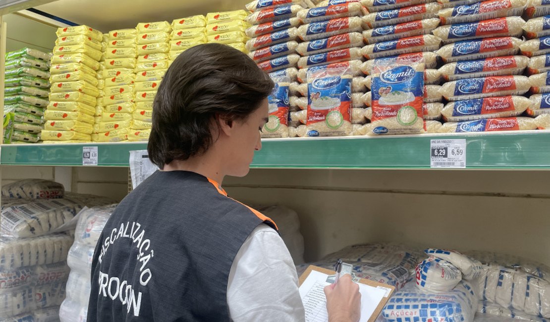 Procon registra aumento de 30% no preço do arroz em Maceió